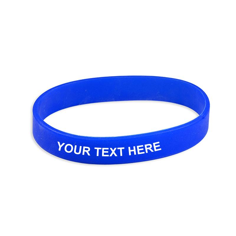 Wrist band with Logo - Blue